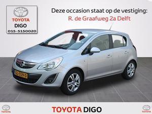 Opel Corsa 1.2-16V COSMO 5-deurs | Airco | Half leder | LM-velgen