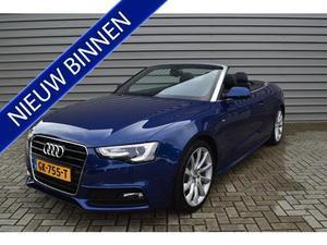 Audi A5 Cabriolet 1.8 170PK TFSI AUTOMAAT S-LINE  FABRIEK GARANTIE T M 22-04-2019!!!