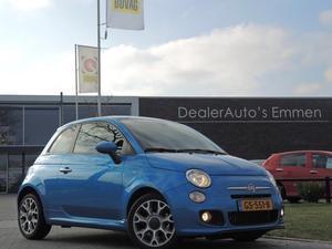 Fiat 500 TWINAIR TURBO 500S ECC ABARTHPACK LEDER PDC ? 20315,- NIEUW!