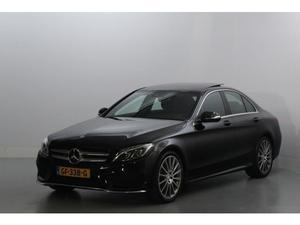 Mercedes-Benz C-klasse C180 AMBITION Aut AMG-Pakket Navi Leder Panoramadak Led-Xenon 2015.