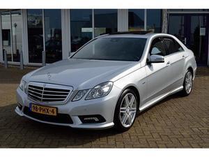 Mercedes-Benz E-klasse 200 CDI AVANTGARDE AMG aut F1 Tiptr. *Leder,Navi,Schuif kanteld.,Xenon Led,Clima*