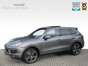 Porsche Cayenne 3.0 D Aut. Panoramadak Luchtvering Memory 21 Inch Trekhaak Bose Nw.Prijs € 122.224