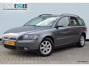 Volvo V50 1.6D 109pk Edition II ECC LMV Beige leder 94.868 km!