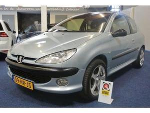 Peugeot 206 2.0-16V GTI*Airco-ecc*Leer suede*Lmvelgen