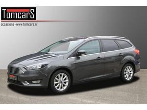 Ford Focus Wagon 125pk EcoB. Titanium Navigatie Half-leder Driverassist