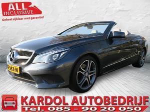 Mercedes-Benz E-klasse Cabrio 200 Edition Sport Aut. | Rijklaarprijs | AMG Style | Full Option