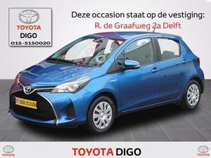 Toyota Yaris 1.5 HYBRID ASPIRATION 5-deurs | Climate-ctrl | Fabr.garantie t m 04-2018 | Bluetooth