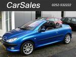 Peugeot 206 CC 2.0-16V CABRIO LEDER AIRCO LMV IN-NWST! SL.119DKM.