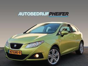 Seat Ibiza SC 1.4 86pk Sport up  Climate control  Cruise control  Radio cd  Lmv  Sportstoelen