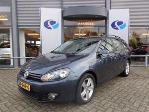 Volkswagen Golf Variant 1.6 TDI HIGHLINE BLUEMOTION Groot Navigatie   Cruise Control   Climate Control enz.