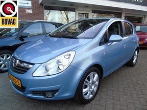 Opel Corsa 1.4-16V COSMO AUTOMAAT!! AIRCO-1 2 LEDER-LMV-CRUISE CONTROL-AUDIO CD