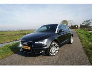 Audi A1 1.4 TFSI S Line 185PK Zwart Automaat Leer