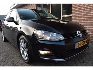 Volkswagen Golf 1.4 TSI 90kw 122pk DSG HIGHLINE Executive Ecc Pdc Leer Navigatie 5drs.