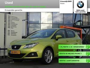 Seat Ibiza 1.6 SPORT-UP, Airco, Radio CD-Speler, LM Velgen, Cruise Control, 5 Drs.