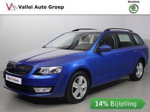 Skoda Octavia Combi 1.6 TDI 110pk Ambition Businessline |Navigatie|Parkeersensoren|Trekhaak|Climate Control|Cruise