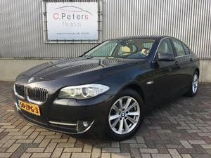 BMW 5-serie VERKOCHT 520d High Executive 2013, Aut, Leder, Groot Navi, Xenon, PDC, 1e eigenaar, Dealeronderhoude