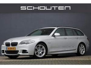 BMW 5-serie 520D Touring Aut. M-pakket navi Leer Pano`dak HUD 18``