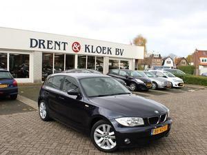 BMW 1-serie 120I HIGH EXE AUTOMAAT   LEER   NAVIGATIE   STOELVERWARMING   CLIMATE CONTROL