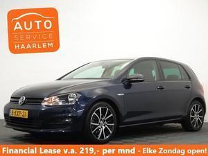 Volkswagen Golf 7  1.6 TDI HIGHLINE BLUEMOTION , Vol leer, Navi, ECC, LMV, Full