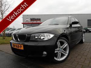 BMW 1-serie 120D HIGH EXECUTIVE M-PAKKET ACC NAVI LEDER