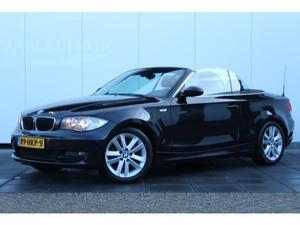 BMW 1-serie Cabrio 118I EXECUTIVE LEDER AIRCO CRUISE LMV 1e Eigenaar!