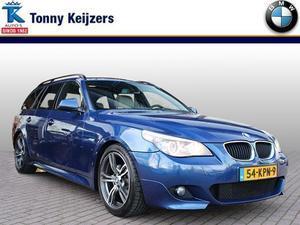 BMW 5-serie Touring 520D M-pakket LCI facelift Gr. Navi Stoelverw. Leer FULL!