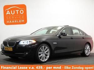 BMW 5-serie 520D HIGH EXECUTIVE Sedan AUT8 , Panoramadak, leer, Full