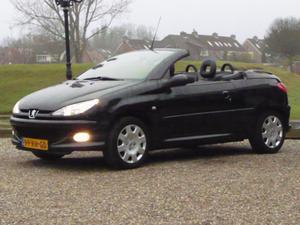 Peugeot 206 CC 1.6-16V - Leer interieur !