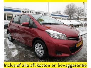 Toyota Yaris 1.0 VVT-I NOW  all-in prijs Bovaggarantie.