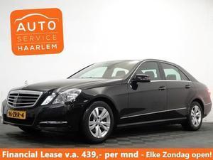 Mercedes-Benz E-klasse 220 CDI PREMIUM EDITION Aut, leer,navi, Cruise adaptief