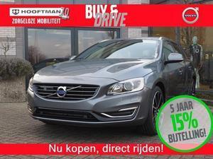 Volvo V60 D6 TWIN ENGINE SPECIAL EDITION  15% BIJTELLING  LUX INTELLISAFE