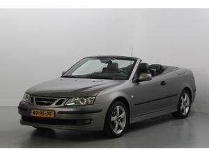 Saab 9-3 Cabrio 1.8T VECTOR 150PK Aut Clima Pdc Leder Xenon Dealer onderhouden 2004.