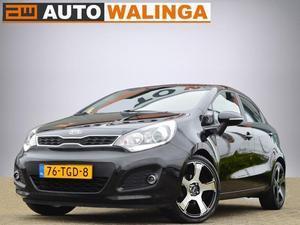 Kia Rio 1.2 CVVT PLUS   SUPER  PACK, NL Auto, GARANTIE TOT 01-2019, Dealeronderhouden, 17 Inch, LED, Donker