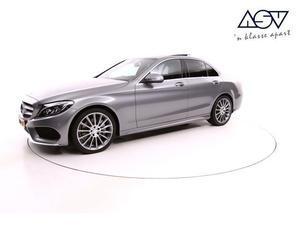 Mercedes-Benz C-klasse 250 Bluetec PRESTIGE AMG Styling Luchtvering, Parkeerpakket, Burmester surround systeem, automaat