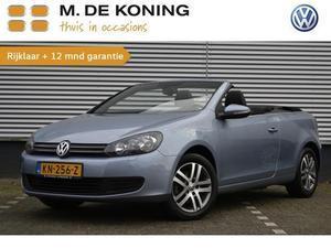 Volkswagen Golf Cabriolet 1.4 TSI 122pk Navigatie, Leder