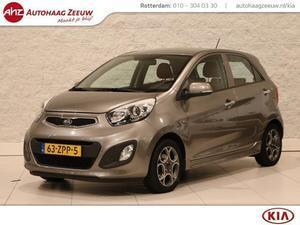 Kia Picanto 1.0 CVVT DESIGN EDITION ** RIJKLAAR  PDC  LED  LM Velgen  Airco** 7 Jaar Garantie