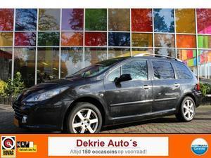 Peugeot 307 SW 2.0 HDIF PACK AUTOMAAT   AIRCO-ECC   PANORAMADAK   AUDIO AF FABR.   LMV   TREKHAAK