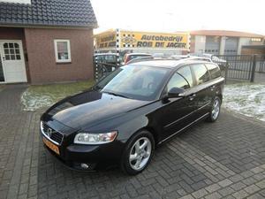 Volvo V50 1.6 D2 BUSINESS PRO EDITION Trekhaak Leer Navi Ecc Pdc Lmv enz.