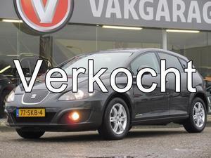 Seat Leon 1.6 TDI ECOMOTIVE STYLE  105pk  Navi  Climat  Cruise  Blueth.  Elek. pakket  PDC  Mistl.  16`LMV