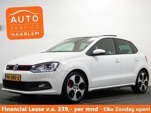 Volkswagen Polo 1.4 TSI GTI DSG7 180pk, Pano, Navi, Xenon Led, Leer, FULL!