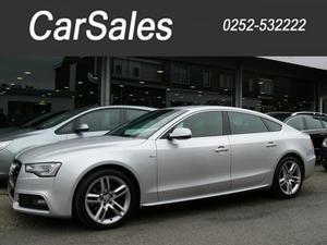 Audi A5 Sportback 1.8 TFSI S-LINE LEER NAVI AIRCO LMV PDC NIEUWSTE MODEL !!!