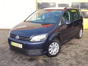 Volkswagen Touran 1.6 TDI 105PK EXECUTIVE BLUEMOTION BJ2012 7-Persoons Navi PDC Airco Cruise-Control