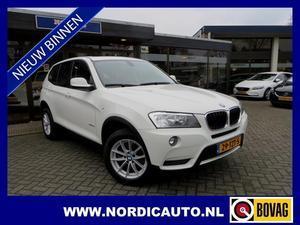 BMW X3 2.0I XDRIVE EXECUTIVE AUTOMAAT NAVIGATIE LEDER PANORAMADAK