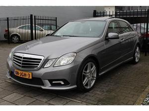 Mercedes-Benz E-klasse E350 AVANTGARDE AMG-STYLING PANORAMDAK STOELVENTILATIE LEDER XENON LED NAVIGATIE