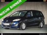 Mazda 5 2.0 BUSINESS 7pers. ::: xenon navi stoelverw airco cruise lichtsens regensens parkeersens LM16inch m