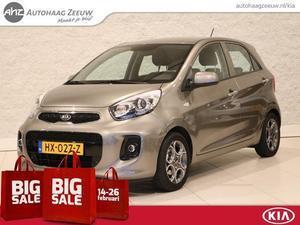 Kia Picanto 1.0 CVVT ColorLine ** RIJKLAAR!  LM Velgen  Cruise  Climate  Leer  Bluetooth** *Incl. € 500,- inruil