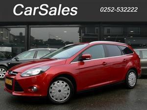 Ford Focus Wagon 1.6 TDCI ECONETIC TITANIUM LEDER NAVI AIRCO 6VERSN PARK-PILOT PDC TREKHAAK