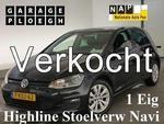Volkswagen Golf 1.6 TDI HIGHLINE Executive Navi Trekhaak Stoelverw BLUEMOTION