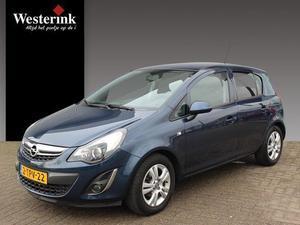 Opel Corsa 1.2- 16V 5 DRS BUSINESS  NAVI, CRUISE, CLIMA, PDC, TREKHAAK, STOEL STUUR VERWARMING