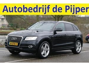 Audi Q5 3.0 TFSI QUATTRO S EDITION NED.AUTP, S-LINE, LEDER, NAVIGATIE, BI-XENON, LED VERLICHTING